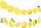 Lemon Party Decorations Lemonade Theme Party Supplies (Yellow)
